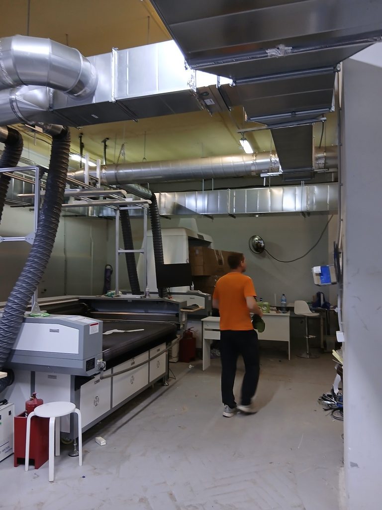 Машзал вентиляции